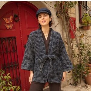 Oddbird Temel Jacket in Indigo